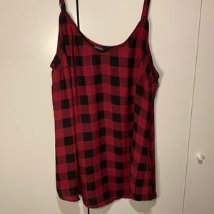 Torrid Plaid Tank Top